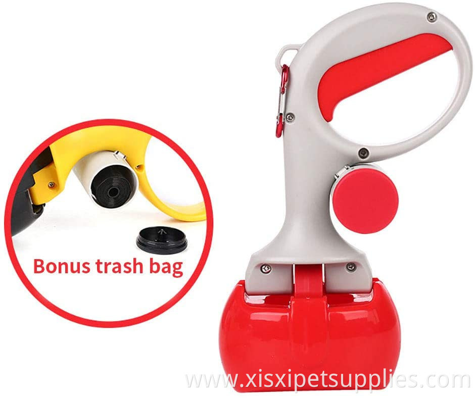 2020 Hot sale Pet Waste Pickup Tool Portable Dog Waste Clamp Scooper Pet Pooper Scooper
